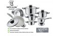 MULLER CUISINE 12 TEILIGES KERAMIK PFANNENSET